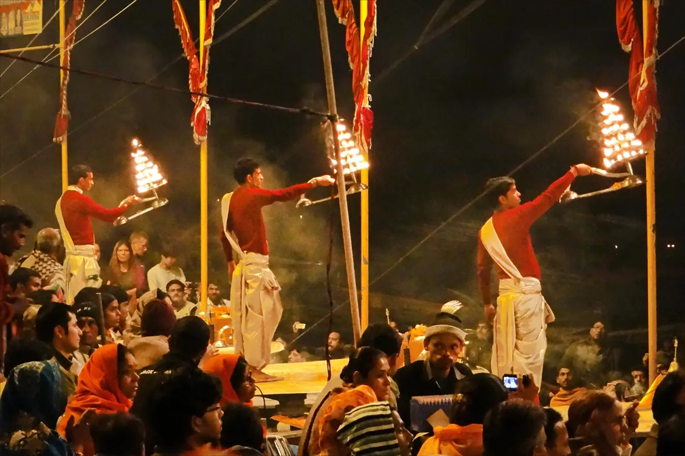 Witness the Evening Ganga Aarti