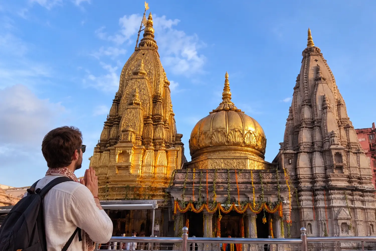 Foreign Tourists Visit Varanasi