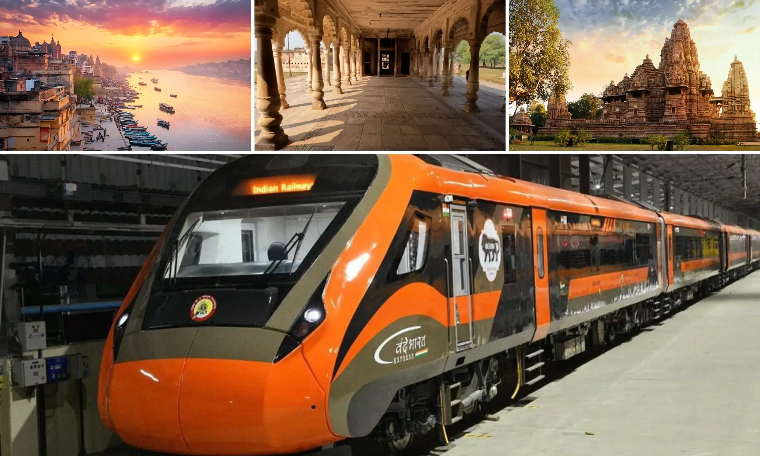 Vande Bharat Express to Link Varanasi, Chitrakoot, and Khajuraho 